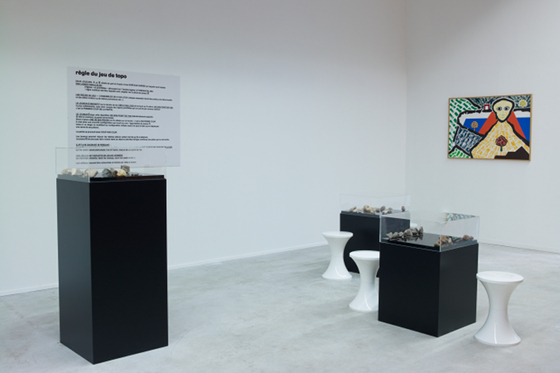 vue de l exposition à la Hab Galerie - cl : Marc Domage - © Frac des Pays de la Loire