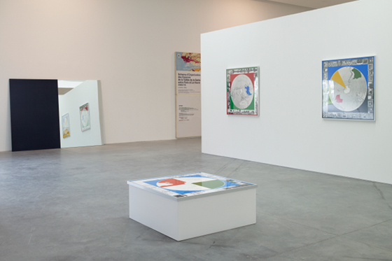 vue de l exposition à la Hab Galerie - cl : Marc Domage - © Frac des Pays de la Loire