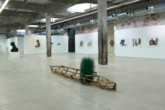 vue de l exposition à la Hab Galerie - cl : Marc Domage - © Frac des Pays de la Loire